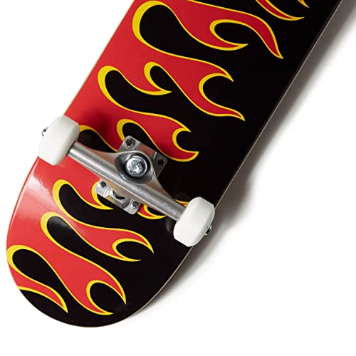 Image of [CCS] Skateboard Complete | Maple Wood | Professional Grade | Fully Assembled with Skate Tool & Stickers | Adults, Kids, Teens, Youth | Boys & Girls