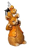 osterhase holz garten Sehr detailreich und liebevoll verarbeitet. Ein echter Blickfang für den Garten oder den Eingangsbereich