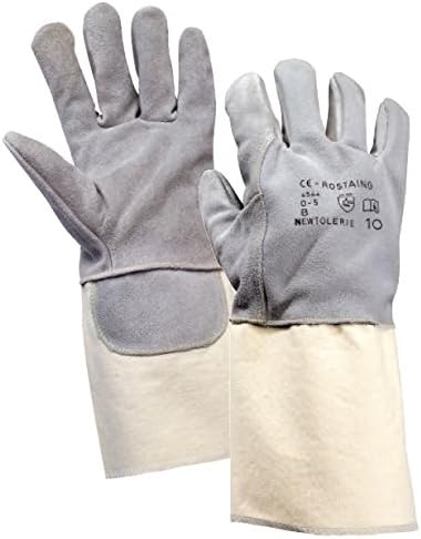 Rostaing New Tolerie Heavy Duty Cut Resistant Level 5 Gloves with Dyneema Lining and Premium Leather All Sizes M L XL XXL