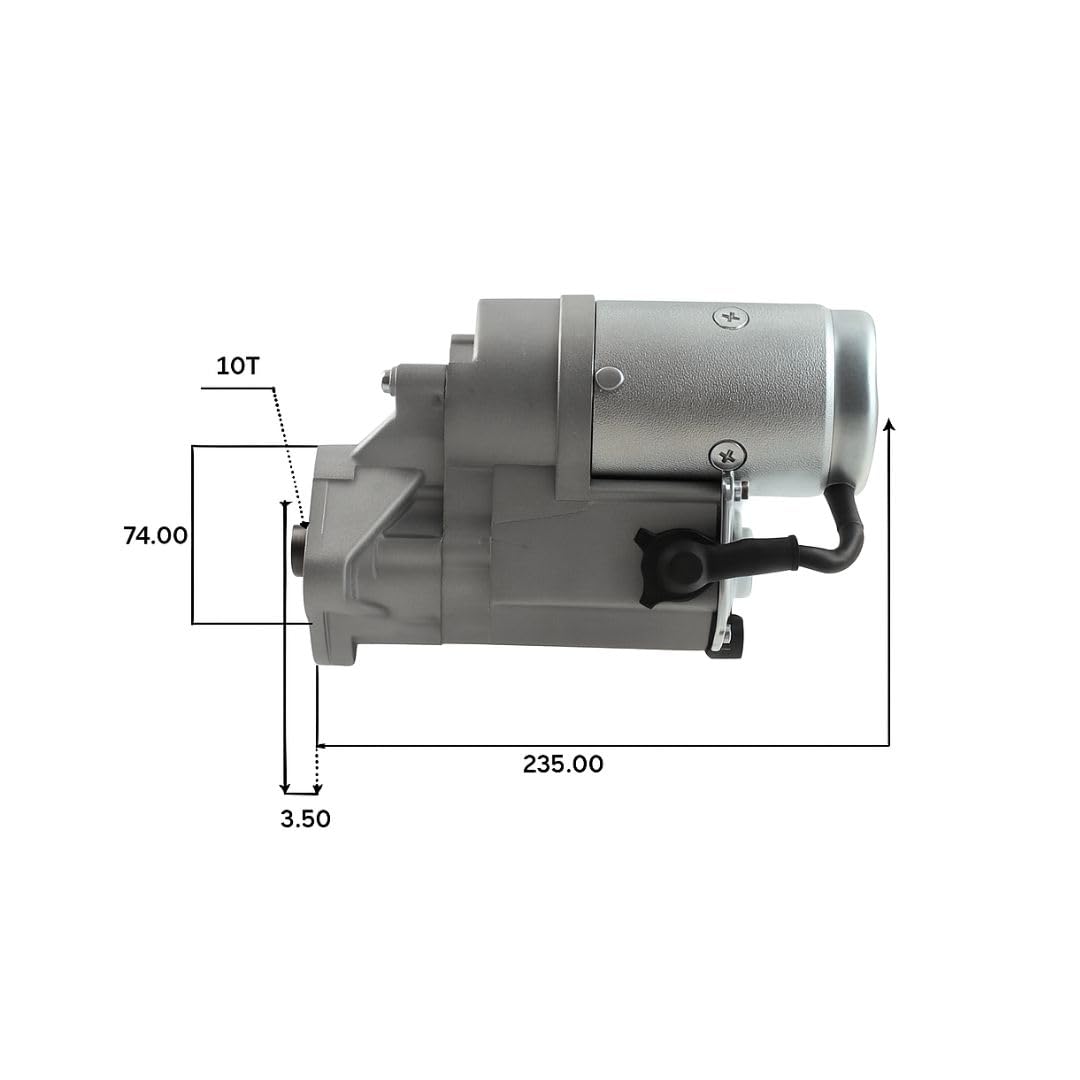 TT15639 PRO Motorino di avviamento per auto 12V 2.20kW Compatibile con TOYOTA Motorino di avviamento per un avviamento affidabile del tuo veicolo. Installazione facile e garanzia.