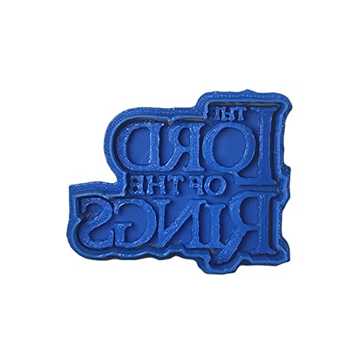 Cuticuter Le Seigneur des Anneaux Logo Coupe à Biscuits Bleu