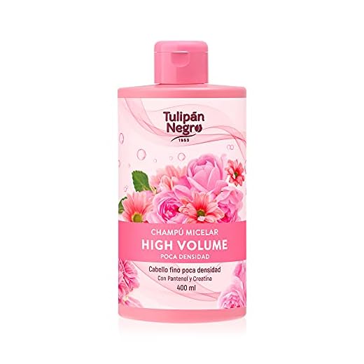 Tulipán Negro (TULRL) Champú Micelar High Volume 500 Ml, Rosa