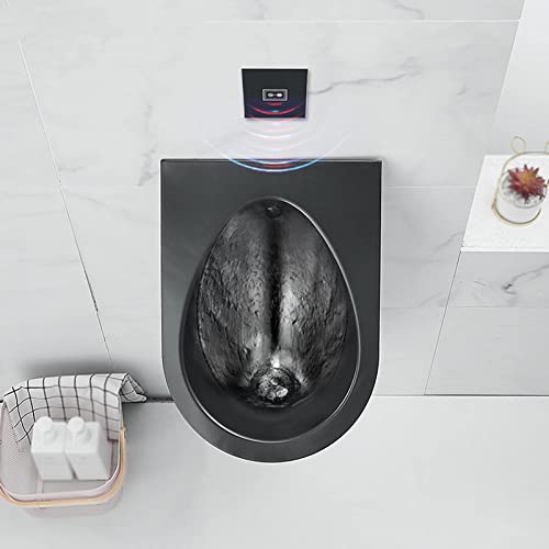 Urinario de acero inoxidable de pared con sensor inodoro público vertical pequeño 8
