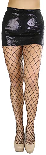 Image of ToBeInStyle Women's Sexy Diamond Shaped Fishnet Pantyhose