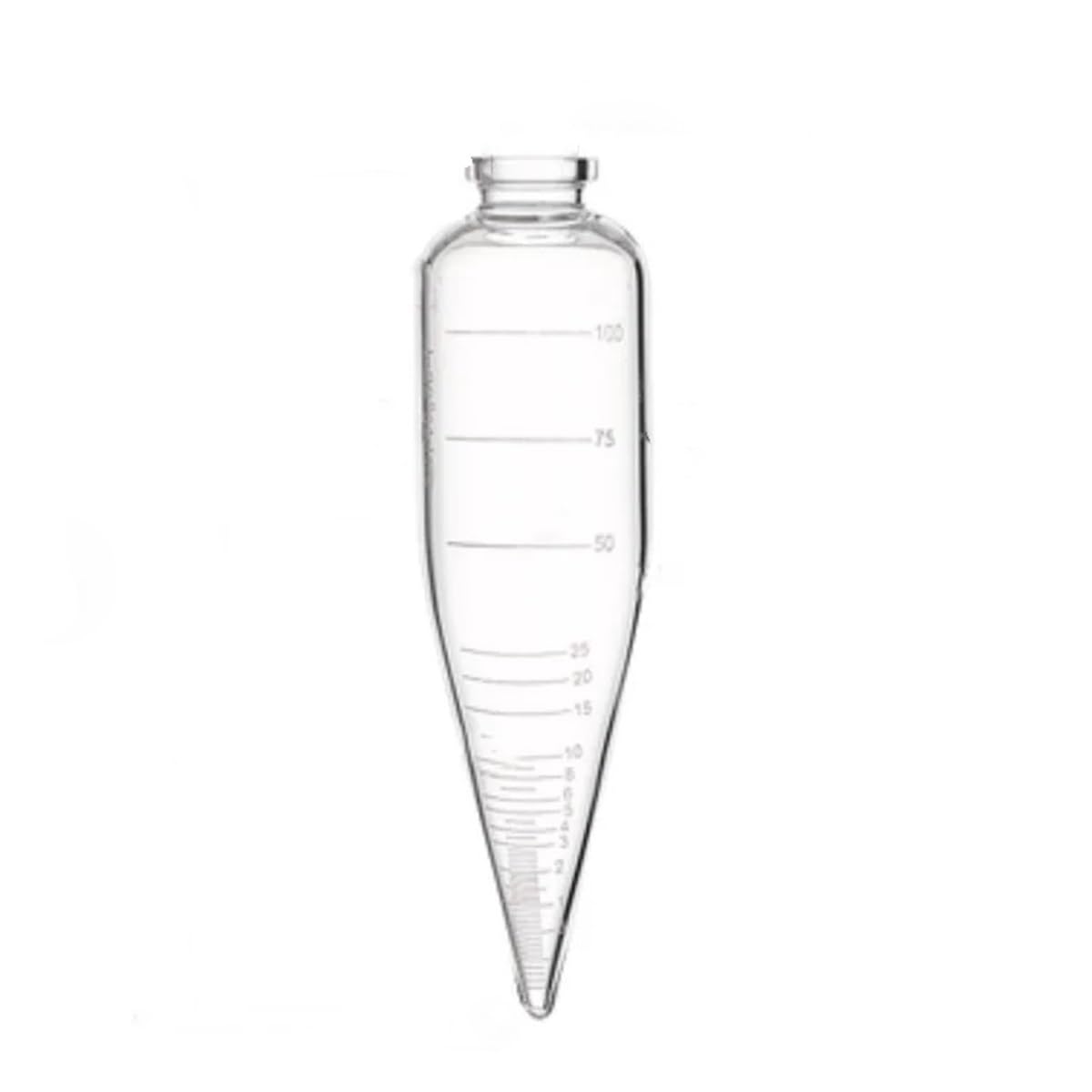 Equipos y suministros de laboratorio Tubo de centrífuga graduado vidrio 100 ml, cilindro for laboratorio D96