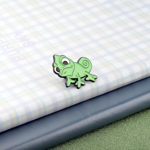 Pascaal Pin Chameleon Lover Brooch Jewelry Cartoon Tangleeed Movie Fan Gift4