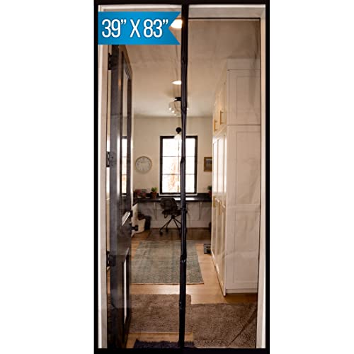 Fenestrelle Magnetic Screen Door - Large 39” x 83' Door Screen...