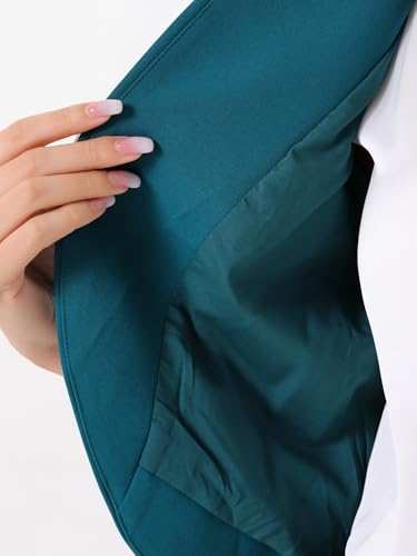 Image of Allegra K Short Sleeve Blazers for Women's Business Casual Open Front Work Cropped Shrug Jacket