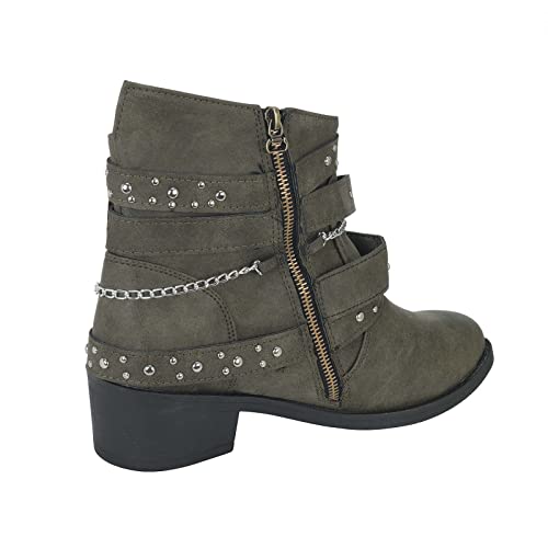 Bottes à talons anti-transpiration style rétro en livraison standard - 6