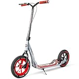 Madd Gear Urban Glide Commuter Kick Scooter - Huge 12' Air-Filled Tires - Perfect for Teens and Adults (Graphic 1)