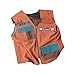 KAVU All Nighter Quick Dry Vest - Mesh Lined Hunting Fishing Camping Jacket - Red Oak - M/L