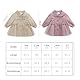 Famuka baby Mädchen Jacke Kleinkinder Jäckchen Übergangsjacke Trechcoat Cardigan Babykleidung (Rosa, 18M)