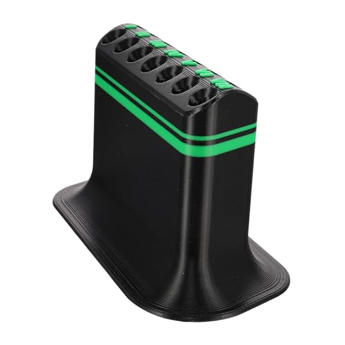 Support pour flèches noir en PLA TOYANDONA avec rangement vertical 14 emplacements