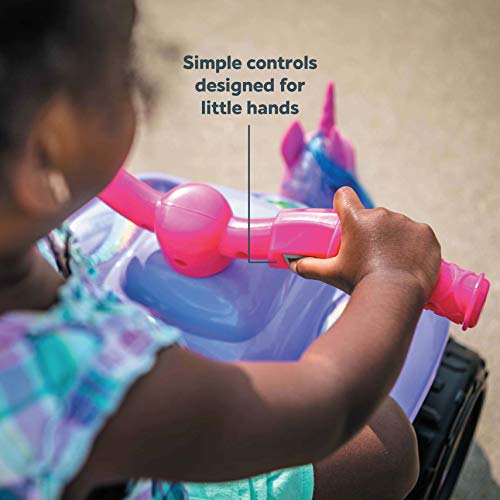 Kid Trax Toddler Unicorn Quad Kids Ride On Toy, 6 Volt Battery, 1.5-3 Years Old, Max Weight Of 44 Lbs, Single Rider, Purple, Large #TOP3