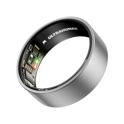 ULTRAHUMAN Ring AIR – Smart Ring für Damen und Herren | Schlaf, Fitness, HRV -Tracking, Stressanalyse & Zyklusüberwachung | Kein ABO | Bis zu 6 Tage Akkulaufzeit | (Größe 10)