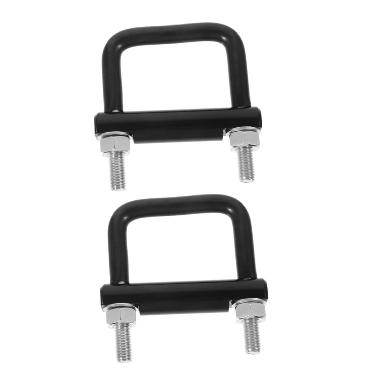 2piezas Grillete De Remolque Negro Resistente y Robusto Tensor De Metal De Alta Resistencia Accesorio De Fijación De Remolque Para Enganche De Cucharón Abrazadera Camping y