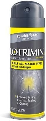 Lotrimin AF Antifungal Powder Spray for Jock Itch-4.6 oz. (2 Pack) by Lotrimin AF