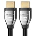 4K HDR HDMI Cable (1.5ft 2-Pack) Cinema Plus 28AWG (4K 60Hz 4:4:4 HDCP 2.2) Exceed 22.28 Gbps HDMI 2.0 Compatible with Xbox PS4 Pro nVidia AMD Apple TV 4K Roku Fire Netflix LG Sony Samsung