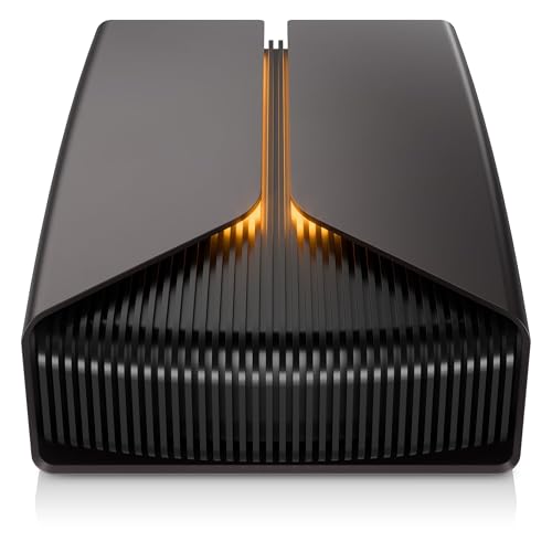 Image of Seagate FireCuda X Vault 8TB External Hard Drive HDD - USB-C, RGB Lighting, Certified for Xbox on PC, Includes one-Month Xbox Ultimate Game Pass, Rescue Services (STNL8000400)