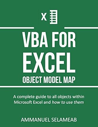 VBA for Excel - Object Model Map : Ammanuel Selameab: Amazon.in: Books