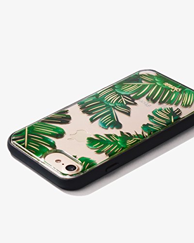 Sonix Bahamas Case [Drop Test Certified] Protective Clear Palm Leaf Case For Apple Iphone 6, Iphone 7, Iphone 8, Iphone Se #TOP3