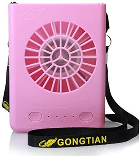 Mini ventilateur portable pour calmer la chaleur étouffante grâce à l'air frais rechargeable