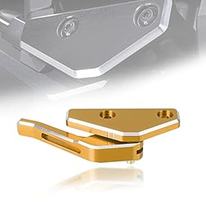 Ensemble Couvercles Levier Frein Stationnement en Aluminium Moto pour X-ADV X ADV 750 XADV750 Forza 750 2021 Or