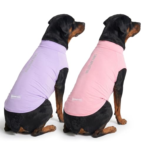 Spark Paws Sunblock Dog T-Shirt, SPF 30 UV Sun Protection, Summer Cooling
