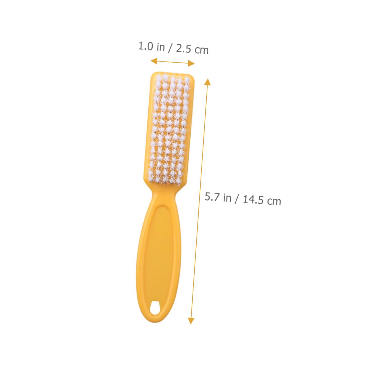 Cabilock Set 24 Pezzi Spazzole per Unghie Leggere in Plastico Impugnatura Ergonomica, Comode da Usare la Pulizia Manicure in Cucina e Lavanderia Colore Casuale