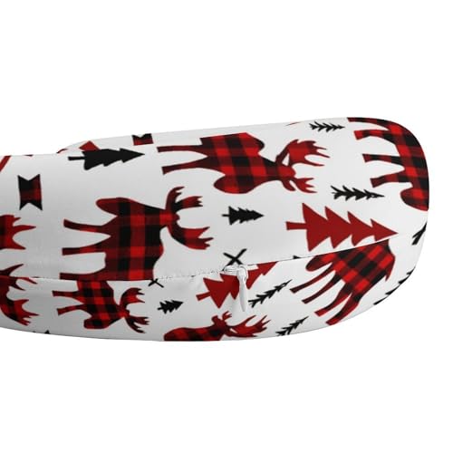 Almohada de espuma viscoelástica en forma de U tamaño único miniatura 5