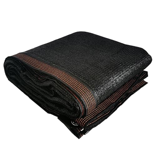 Filet d'ombrage pour extérieur, occultation 80% noir avec œillets - 2