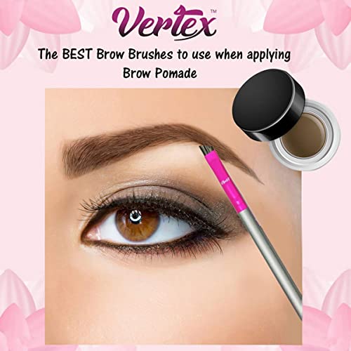 image for Vertex Firm Eyebrow Brush Kit For Makeup Pomade Tint Stencil Color Wat