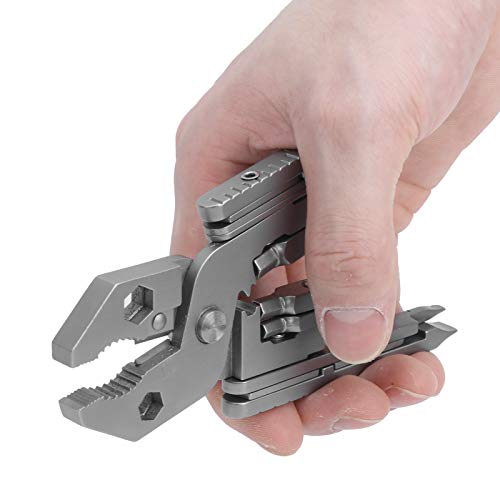 Multiferramenta 25 em 1, multi-alicate de bolso, mini portátil de aço inoxidável de 3,3 polegadas pa