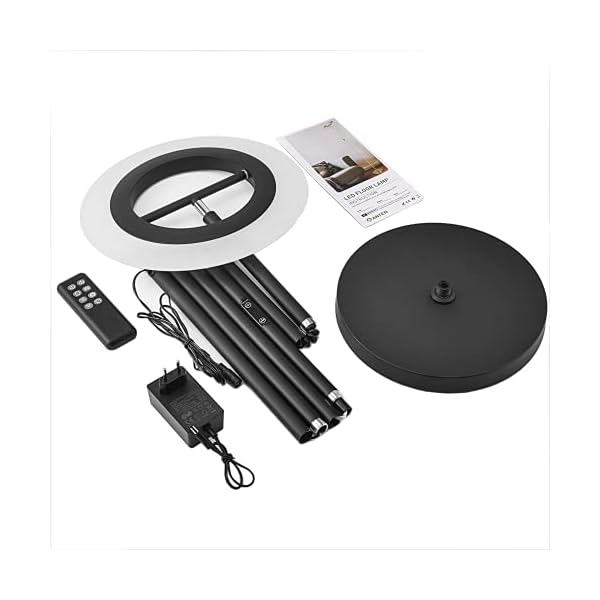 Anten RGB LED Deckenfluter | RGB+ Helligkeit Dimmbar | Stehleuchte mit Fernbedienung | Multi Farbwechsel Leselampe… – Bild 7