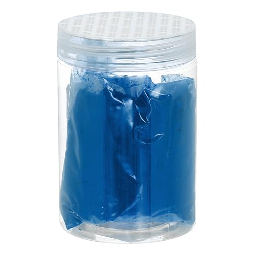 QUARKZMAN Poudre d'oxyde de fer pigment pour béton maille 500 3,5 oz (100 g) pigment pour joint à base d'oxyde de fer pour peinture de carrelage pastel béton ciment, bleu ciel