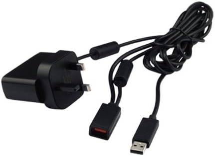 XBox 360 Kinect Sensor Power Supply UK AC USB Adapter & Charger Cable - UKDigitalBay
