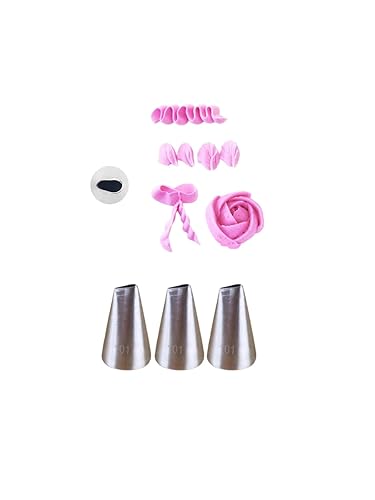 Piping Tip #101 for Flowers, Petals, Roses, Ruffles, Rows and