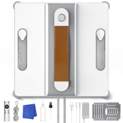 Robot Laveur de Vitre, 6000Pa Robot Nettoyeur de...