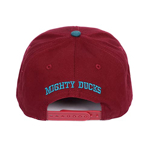 Image of TRIVINKIN Mighty Ducks hat Men's Duck hat Hockey Cap Adjustable Snapback Baseball Hat with Embroidered Logo Size (S-XL)