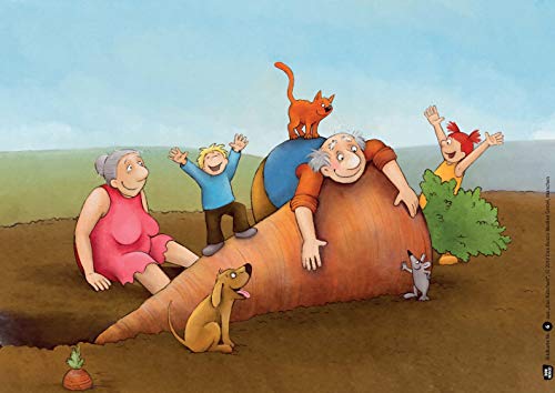 Das Rübchen. Kamishibai Bildkartenset. Märchen für Kinder von 1-3 (Märchen für das Erzähltheater mit Kindern unter drei Jahren)