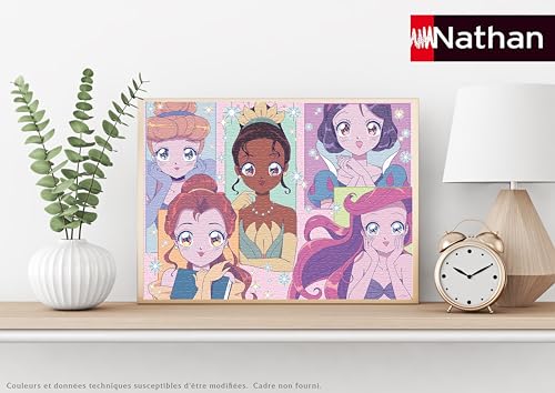 Puzzle 500 pièces : Disney Princesses Regards étincelants Ravensburger Nathan - vue 5