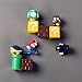 SUXIAO Specjalne naklejki na lodówkę kreatywne magnesy stereo 3D Mario Magnets