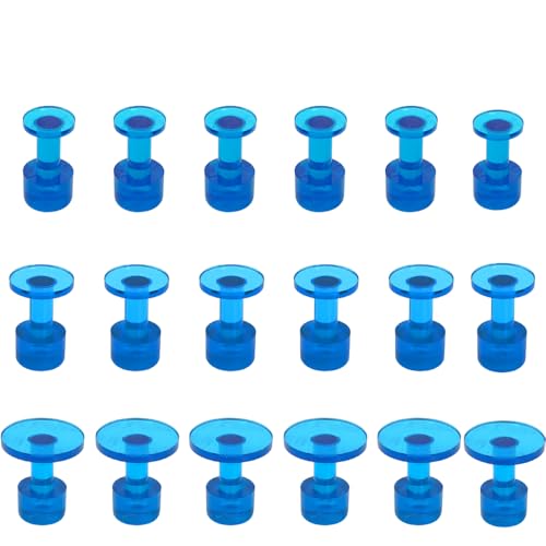 Houshan 18Pcs Dent Puller Tabs, Car Body Dent Removal Pulling Tabs, Ice Suction Cup Glue Tabs for