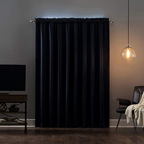 Rideau occultant bleu marine pour chambre et salon Sun Zero de 213 cm - 3