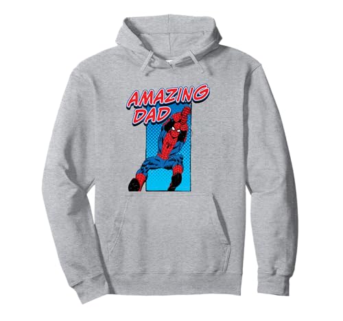 Marvel Corner Box Father'S Day Amazing Spider-Man Dad Sudadera con Capucha