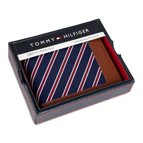 Image of Tommy Hilfiger Men's Tie Fabric Passcase Wallet