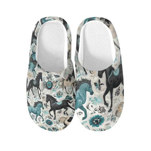 Pantoufles en coton chaudes AdlerWolf pour la maison et chambre taille M