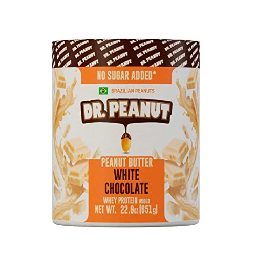 Pasta de Amendoim - 650G Chocolate Branco com Whey Isolado, Dr. Peanut
