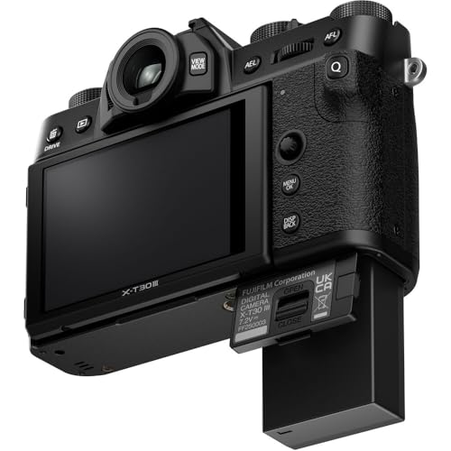 Image of FUJIFILM X-T30 III Mirrorless Camera Body (Black) Bundle with Advanced Accessories