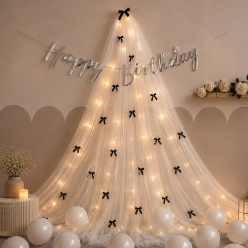 SpecialYou.in SpecialYou White Curtain Ribbon HBD Curtain Ribbon - Image 6